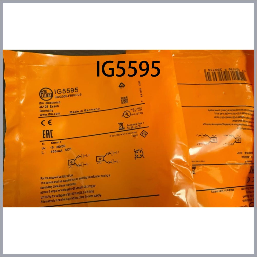 IFM New IG5595 IG5596 IG5579 IG5580 IG5577 IG5578 IG5525 IG5526 proximity switch