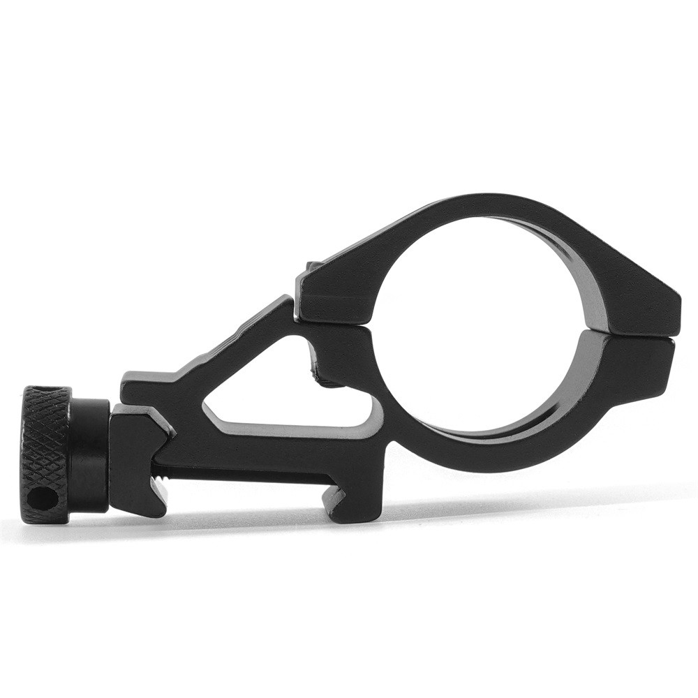 1" Offset Scope Ring with 20mm Rail Mount for Scopes / Laser / Flashlight