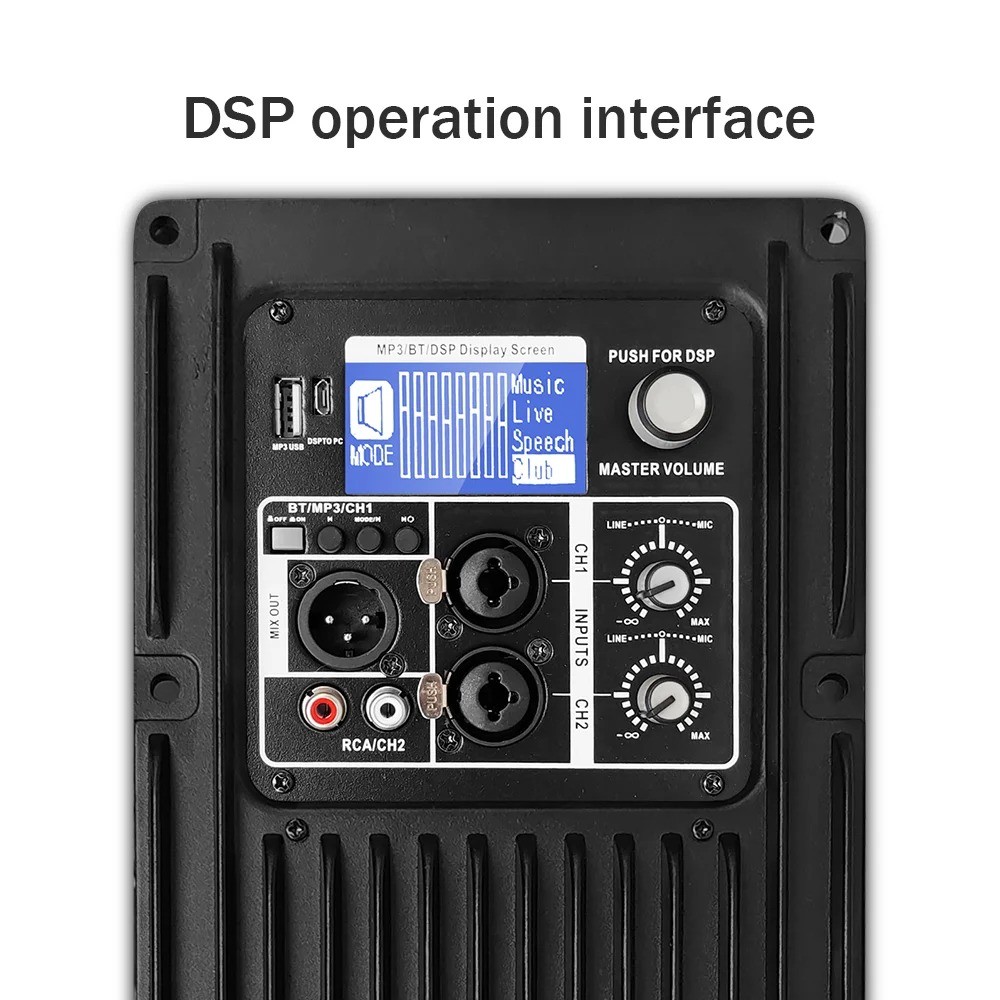 Amplifier Modules Power Class D 1300W 2-Channel Active Module High Quality