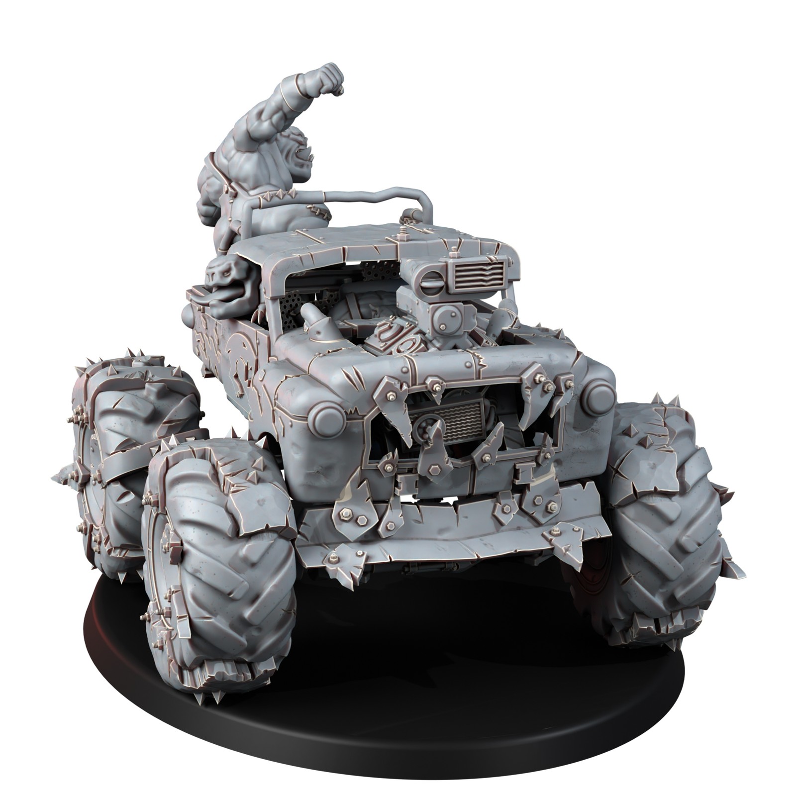 BULWAAAGH ORKS MONSTER WHEELS