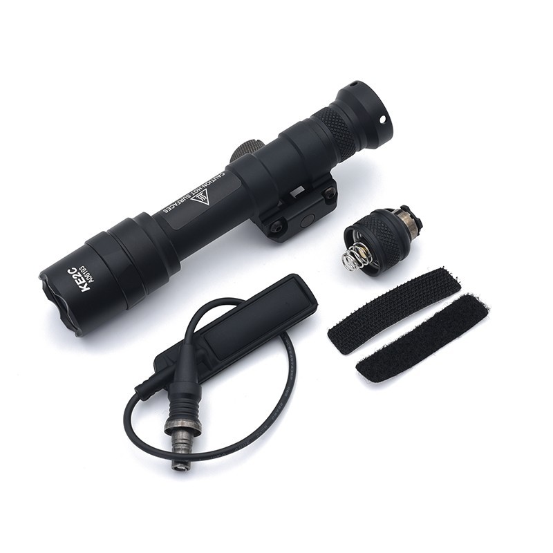 The Best Clone M600B Flashlight with Remote Pressure Switch Controller for 20MM