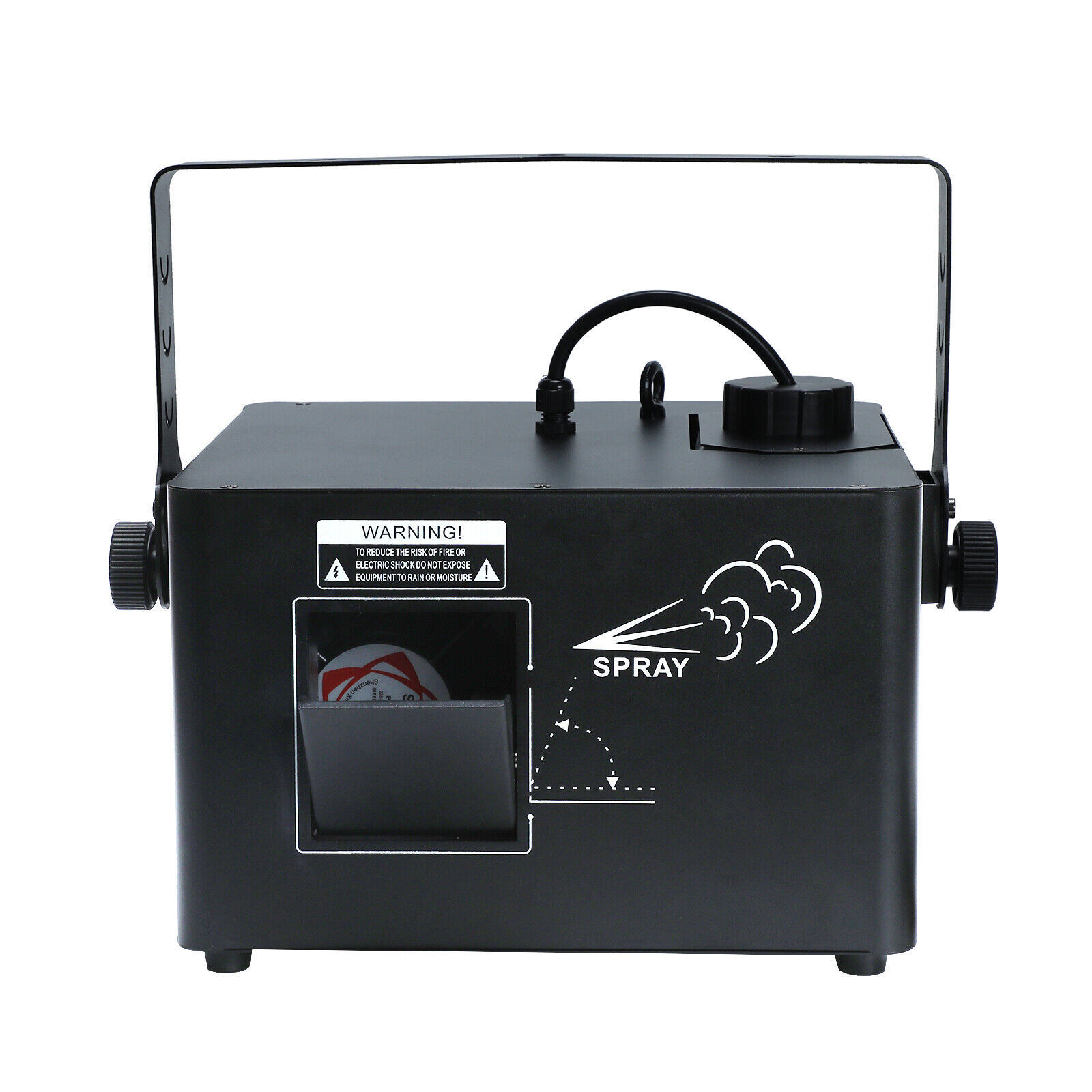 1500W DMX Low Profile Hazer Haze Smoke Fog Machine Theater DJ Stage Effect w/ RC