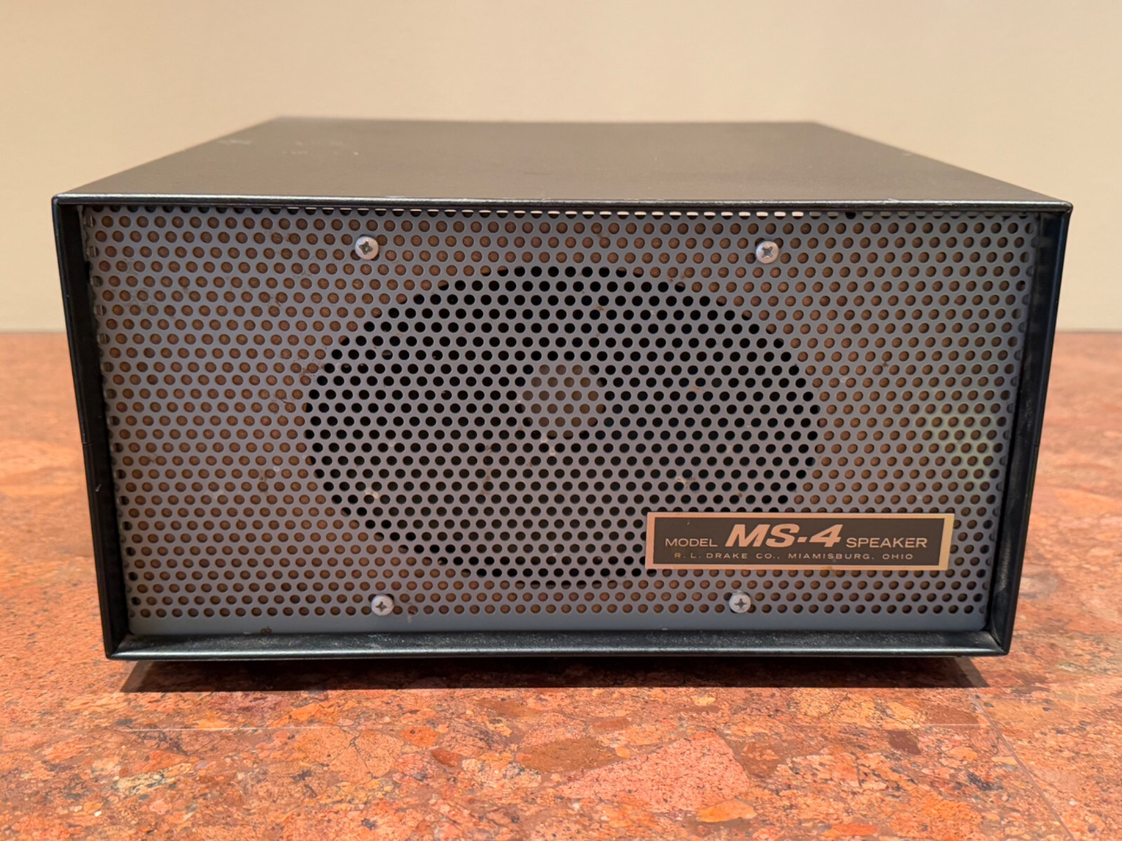 DRAKE MS-4 SPEAKER MATCHING FOR C-LINE. Some Blemishes. Nice For Age. PLS READ!