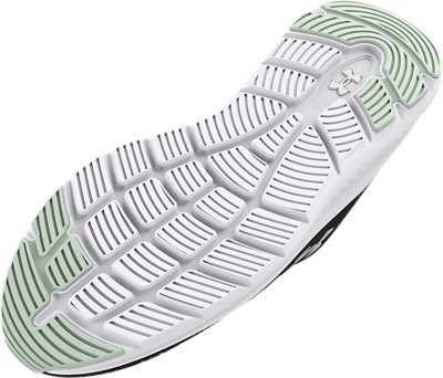 Under Armour Women's UA Charged Impulse 3 Running Shoes Jet Gray/Green/Green - 3