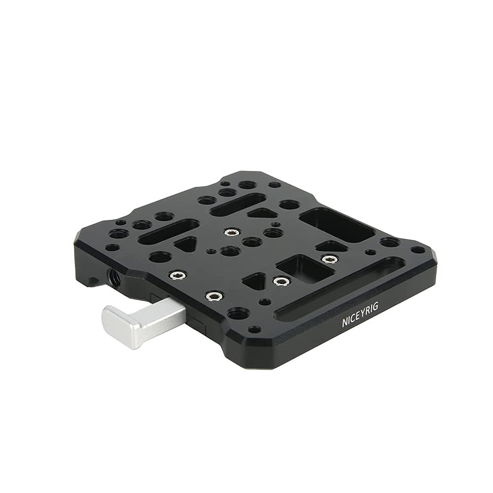 Quick Release V Lock Mount Battery Plate 15mm Rail Block 467 Camera Parts