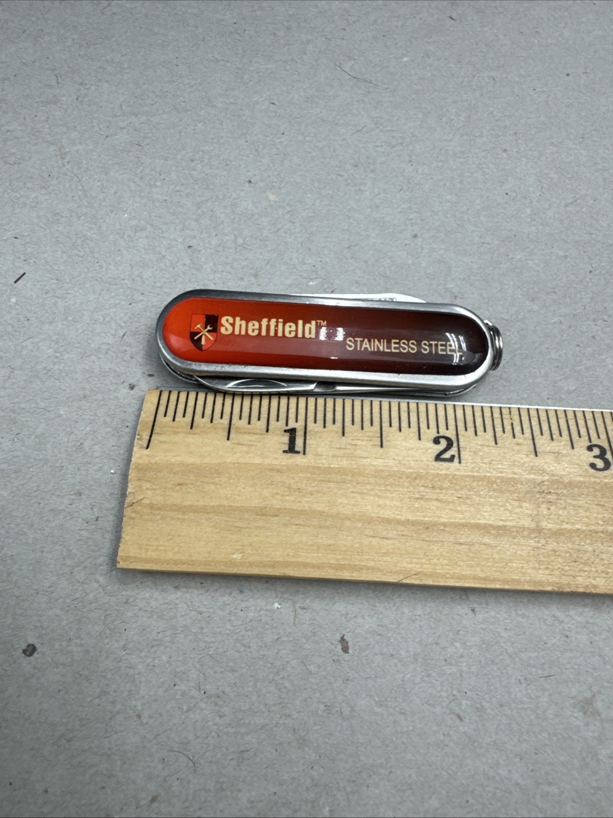 SHEFFIELD 3 Piece Multi Tool Knife- Scissors- Nail File