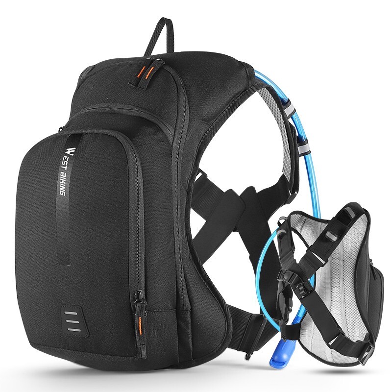 WEST BIKING 2L Water Bladder Bag 10L Bike Cycling Hiking Hydration Pack Backpack