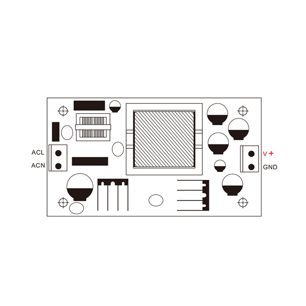 DC 5V 3A Switching Power Supply Module AC-DC Power Supply Board High Quality