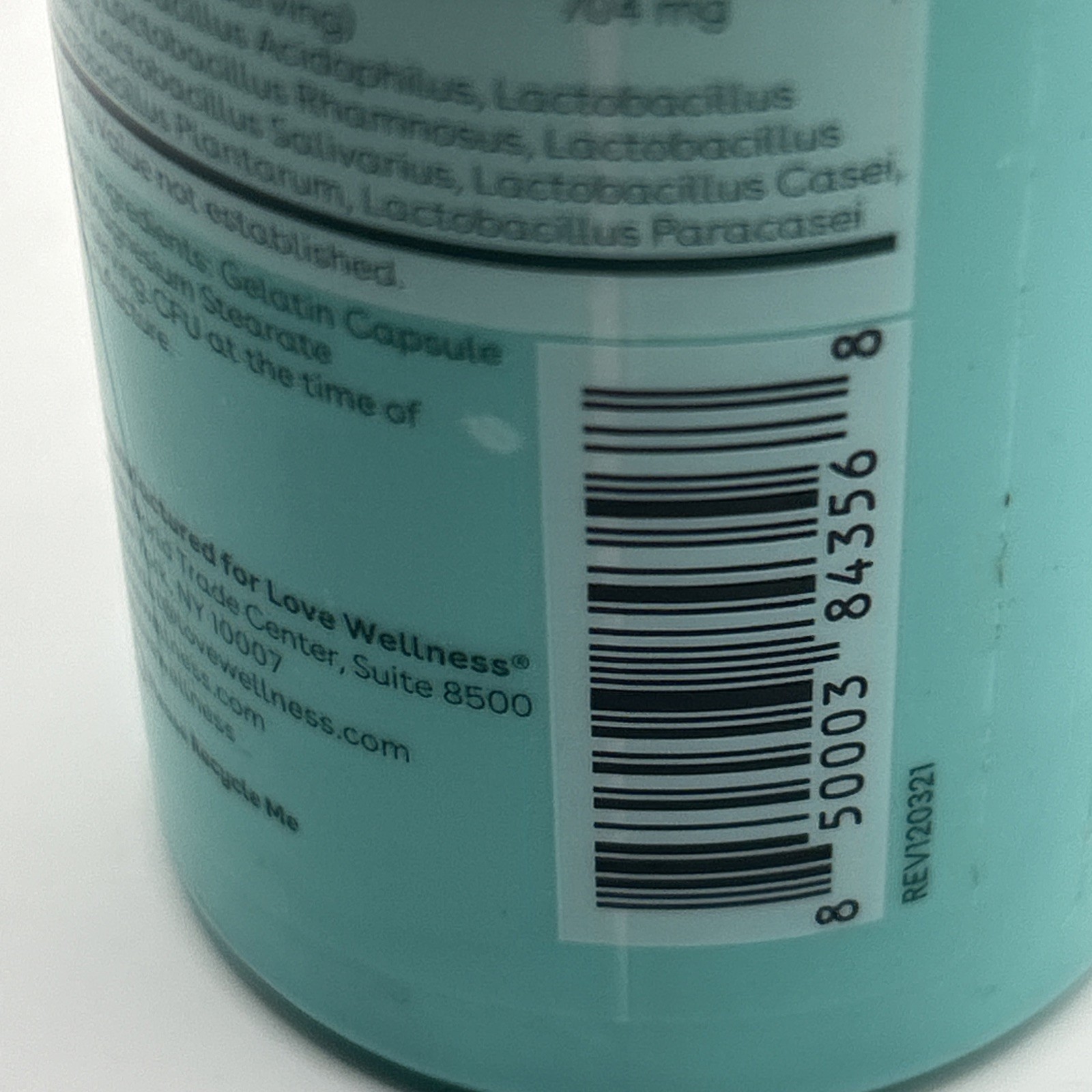 Love Wellness Good Girl Probiotics Exp 08/2027 - 60 Capsules
