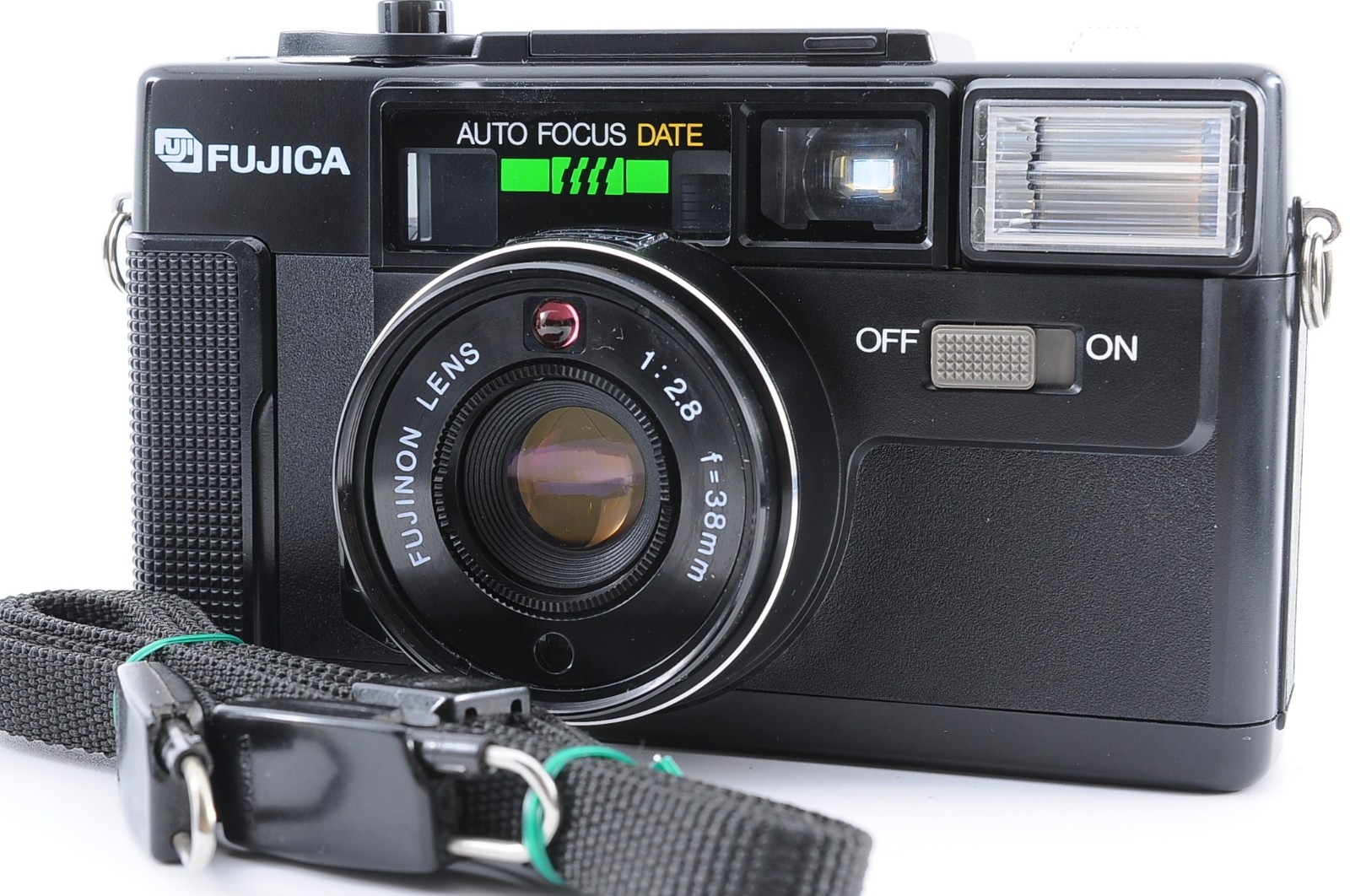 [MINT / Tested] Fujica Auto-7 Date 35mm Film Camera Fujinon 38mm f/2.8 Japan