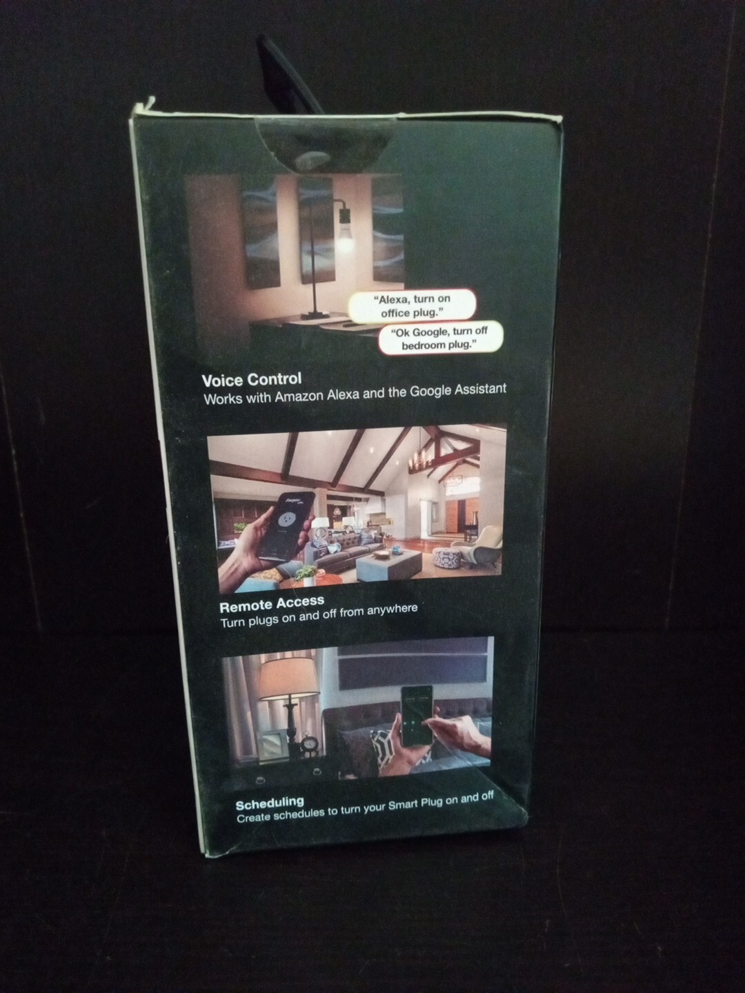 Energizer Connect Smart Plug with Voice Control Remote Access Scheduling Tr1#396