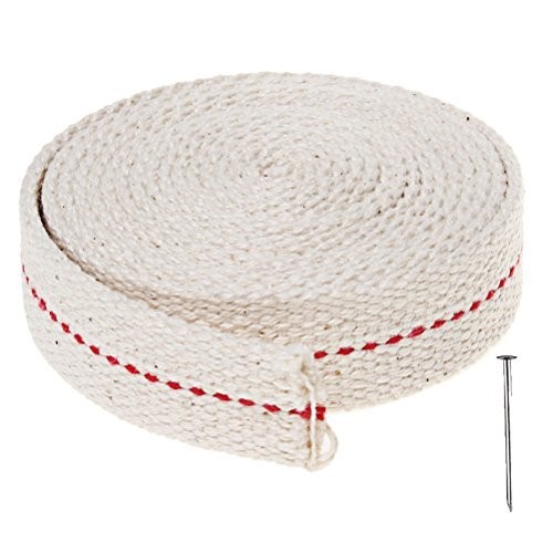 12 Foot Oil Lamp Wick, 2 Rolls 3/4" Inch Cotton Lantern Wick Latern for...