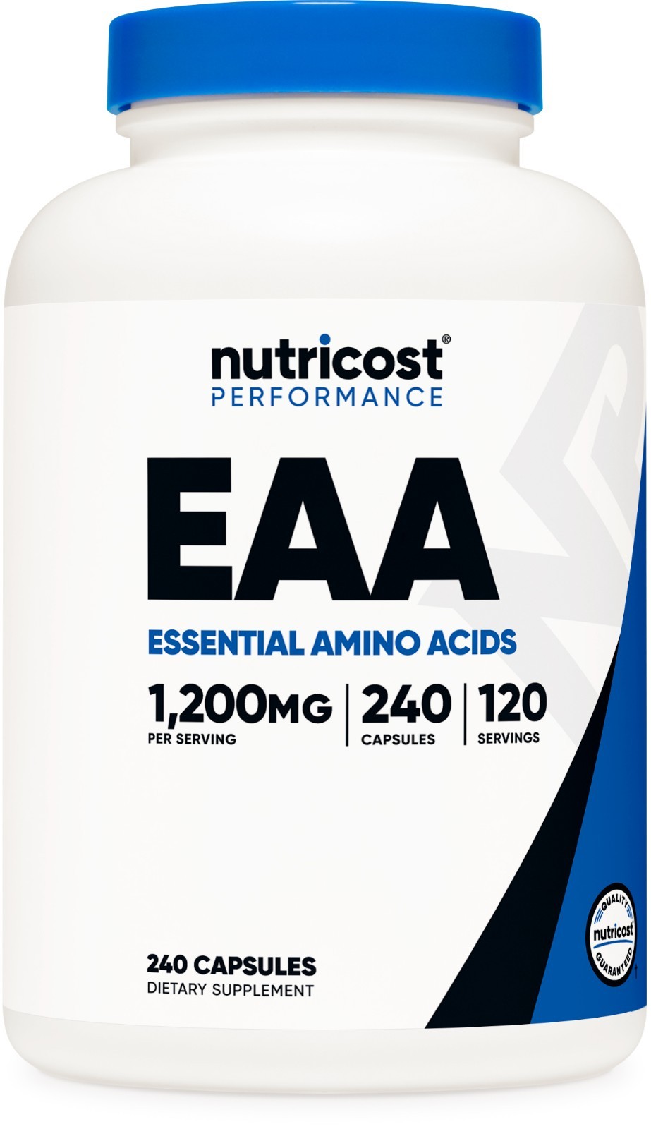 Nutricost EAA Capsules 1200mg, 120 Servings, 240 Capsules - Essential Amino Acid