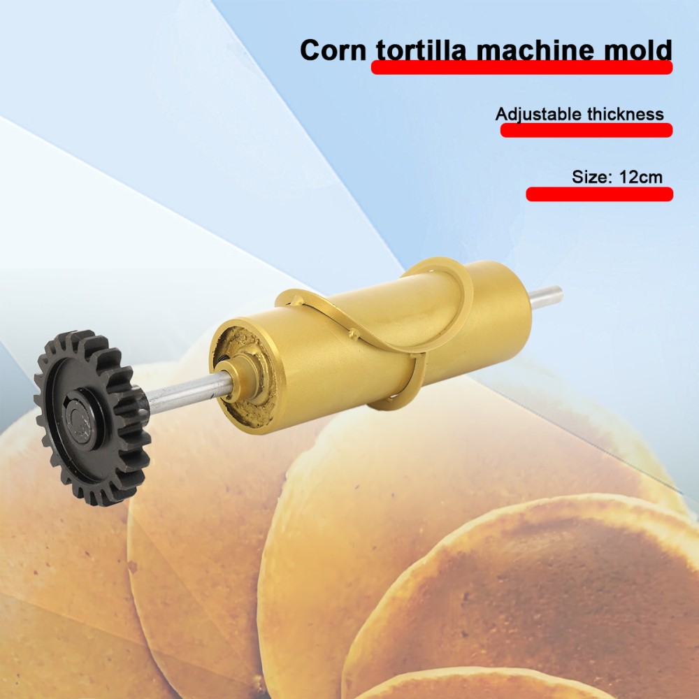 12cm Customized Mold Gold Mould For Corn Tortilla Making Machine Tacos Maker