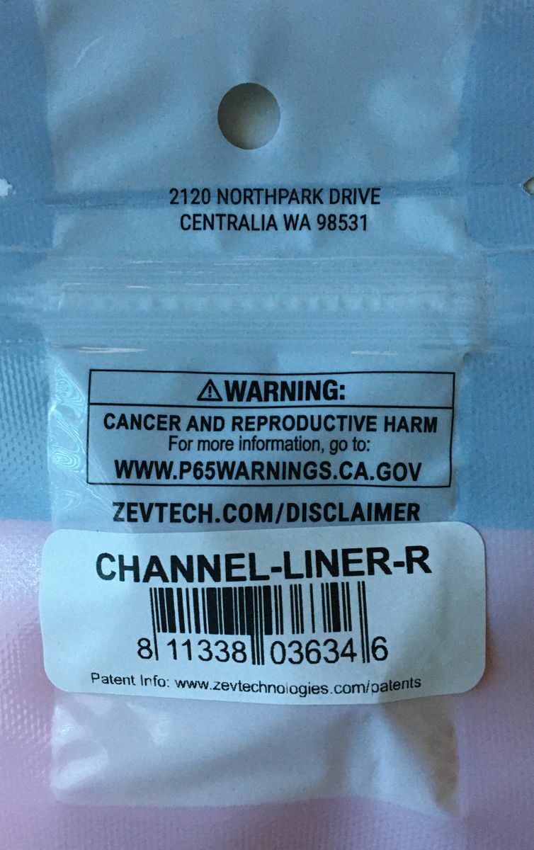 ZEV Technologies Firing Pin Channel Liner Red Glock 17,19,20 thru 39