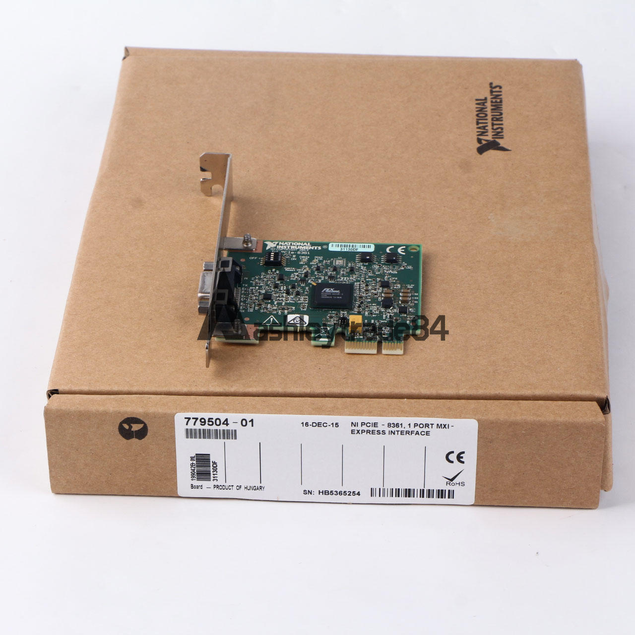 ONE NEW NATIONAL INSTRUMENTS NI PCIE-8361 779504-01