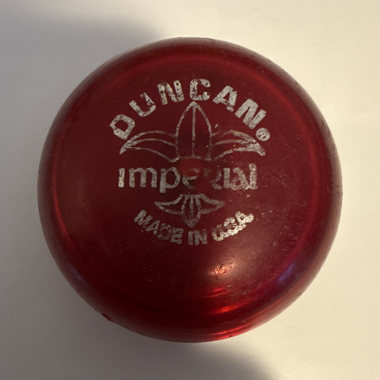 Duncan Imperial Red Yo-Yo Vintage 1970 Made in USA Recommended Age 8-11
