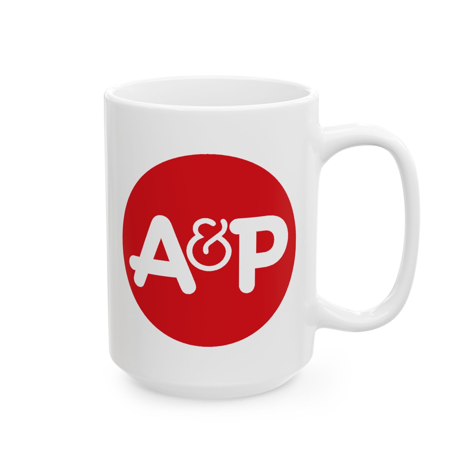 Vintage Inspired A&P Branded Coffee Mug, Supermarket Memorabilia Gift,