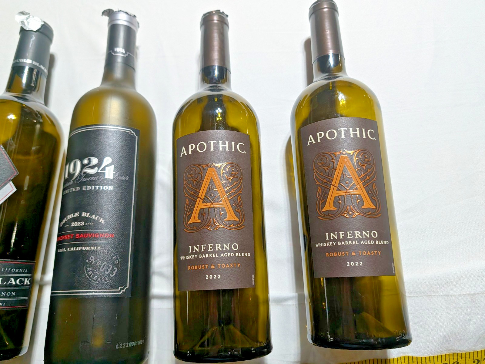 Random Empty Wine Bottles Mix 6 Pack Arts Crafts Ready To Use