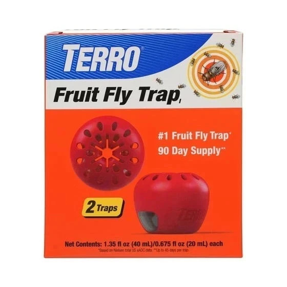 Indoor Fruit Fly Trap, (2-count) , Terro Traps, In Built With Window Sinks...