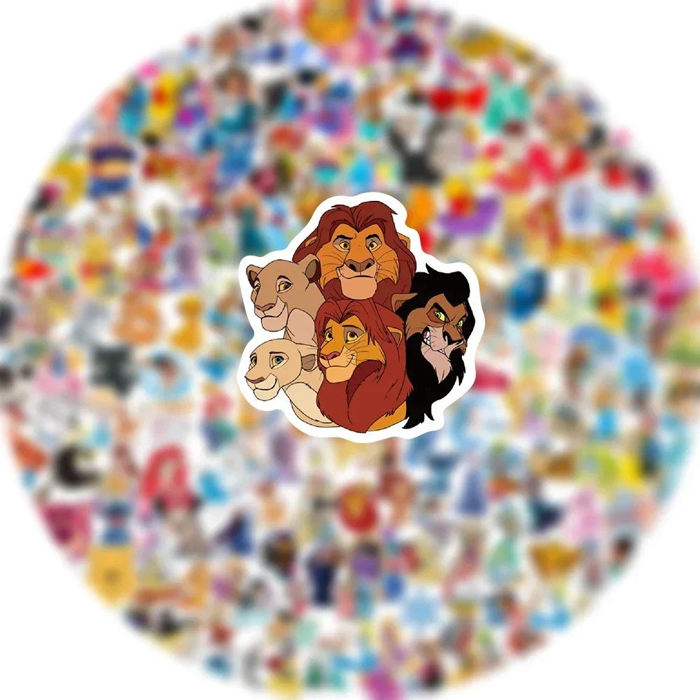 Disney Stickers 150 Pack Random Assortment Disney Character Set Classic Mix -US