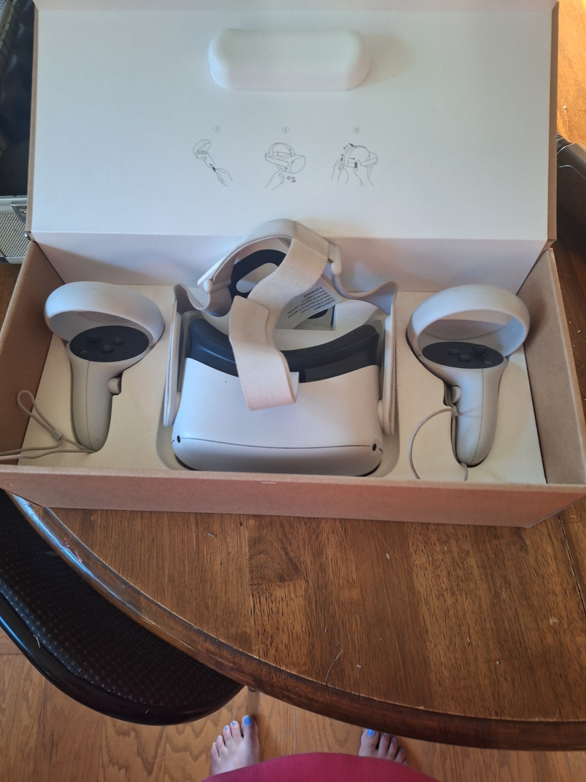 Meta Oculus Quest 2 128GB Advanced All-In-One VR Headset - White