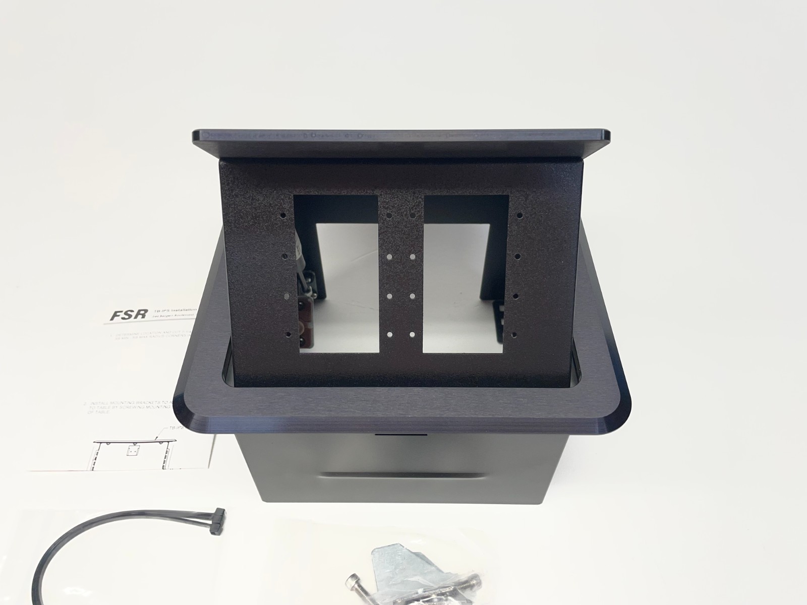 FSR TB-IPS-BLK Tilting Table Box for IPS Inserts (17627)