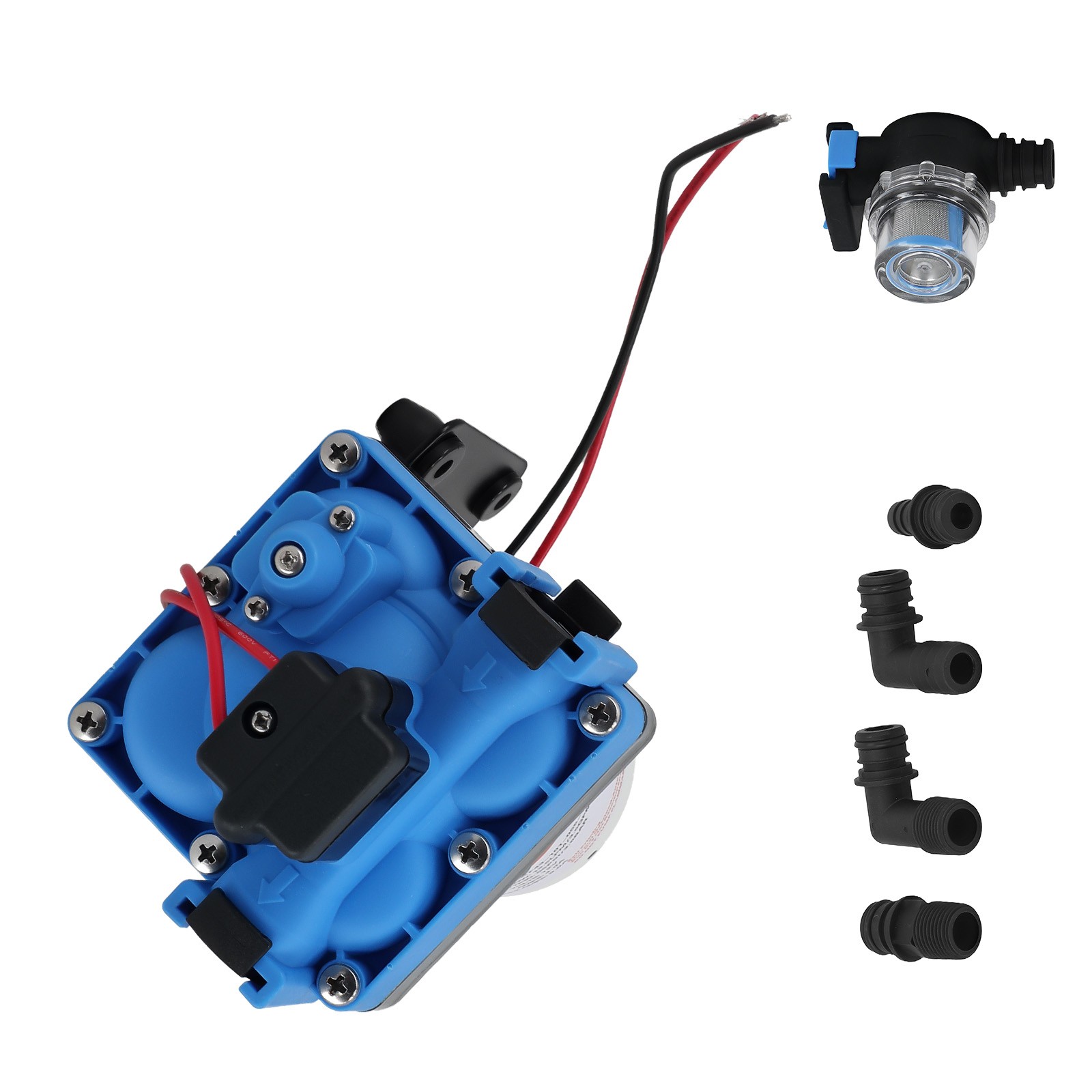 Water Pressure Diaphragm Pump for RV Marine Yacht 13.5L/Min Agricultural 3.5 GPM