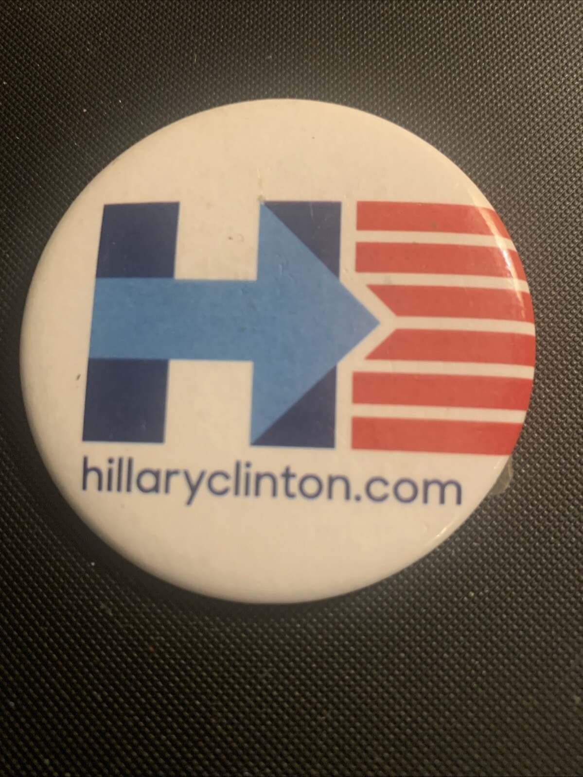 Hillary Clinton 2.25 Inch Presidential Campaign Pinback Button