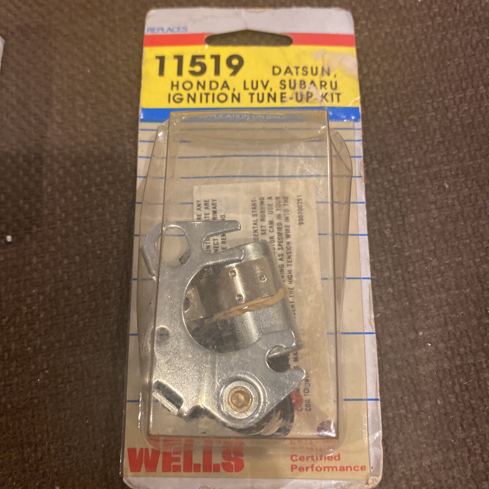 Wells Mfg. Corp. Ignition Tune Up Kit 11519; FITS IMPORTS; 1966-1979