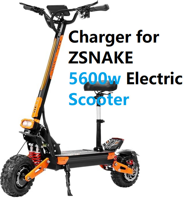 🔥smart fast battery Charger 60v 5a for ZSNAKE 5600w Electric Scooter #132