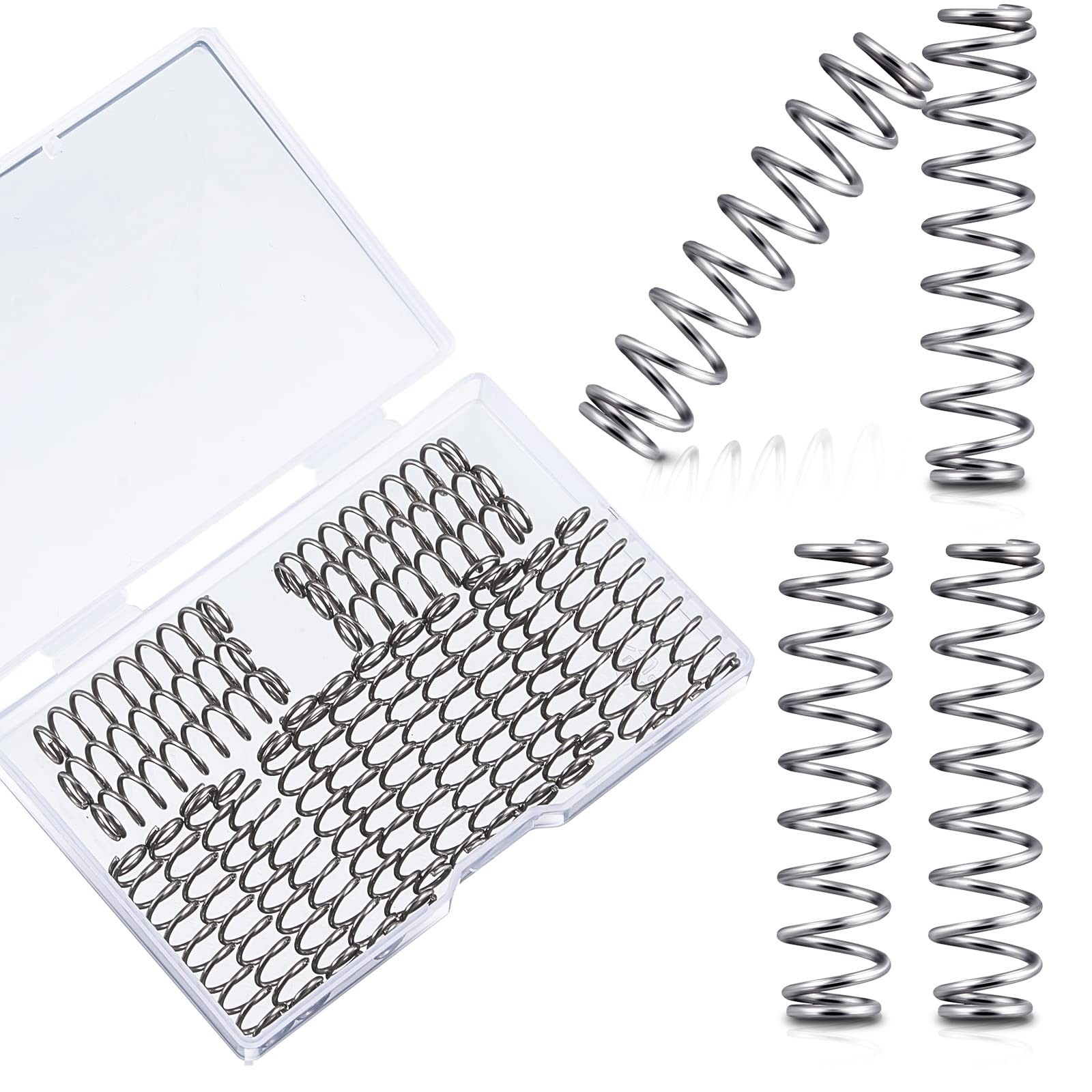 Moxweyeni 20 Pack Precision Pruner Pruning Shear Springs Stainless Silver