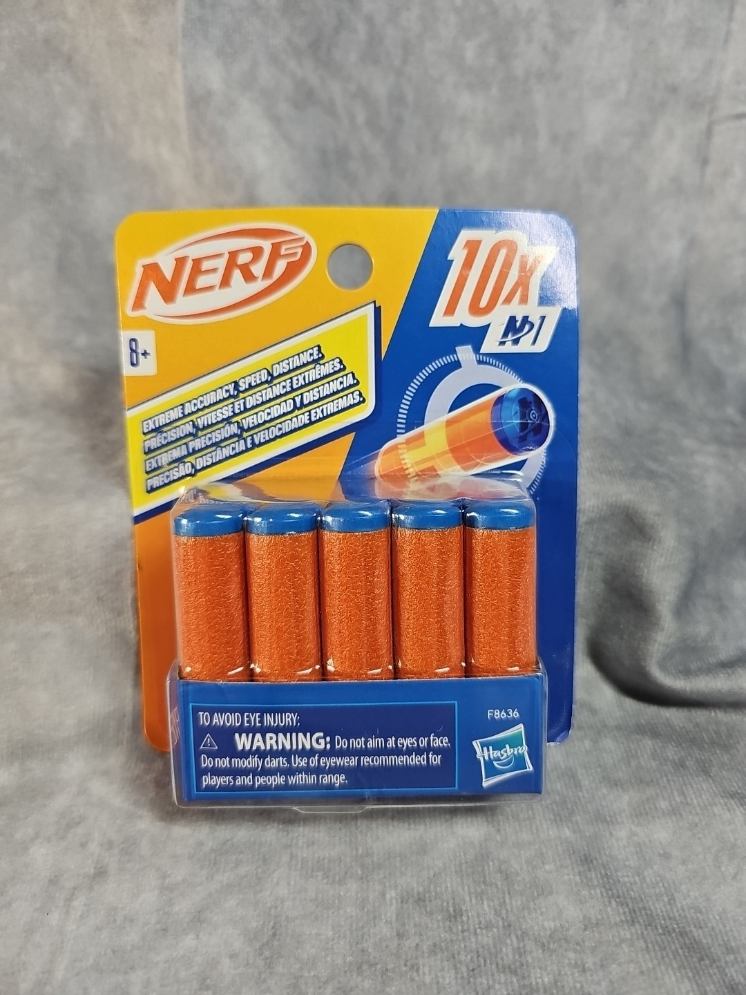 Nerf N Series N1 Darts - 10 Count Refill - Compatible Only with Nerf N Series