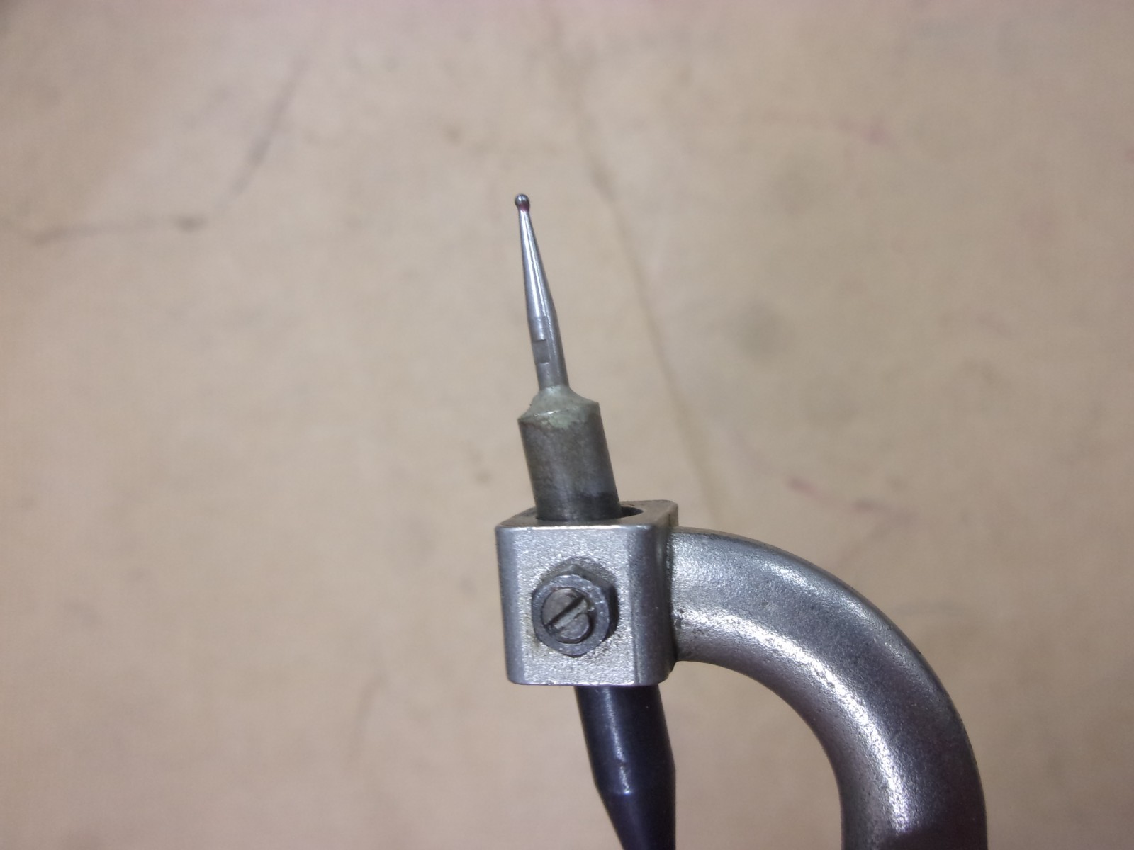 Federal Dial Test Indicator 3/8" Shank Hole Bore Angle Side Measuring Attachment