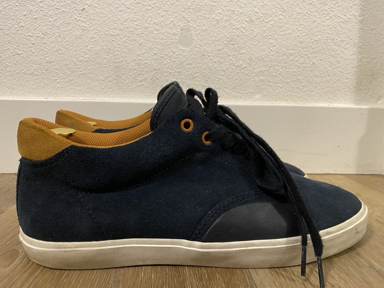 Rare Gravis Arto Mid Navy Skateboarding Shoes Men's US 10 Medium Width