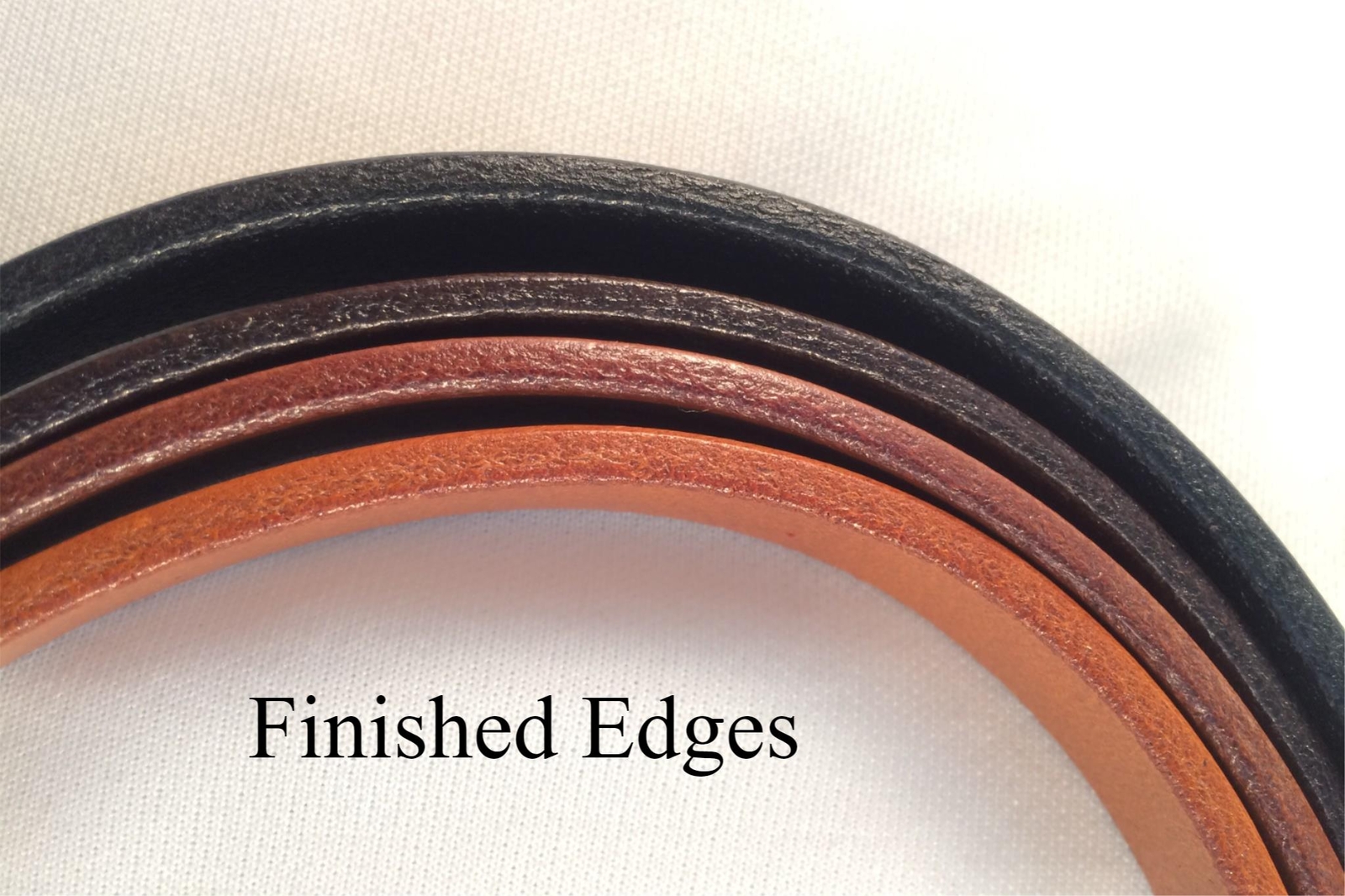 1 in. Adjustable Leather Strap Extenders Extensions for Bag Straps - 3 lengths