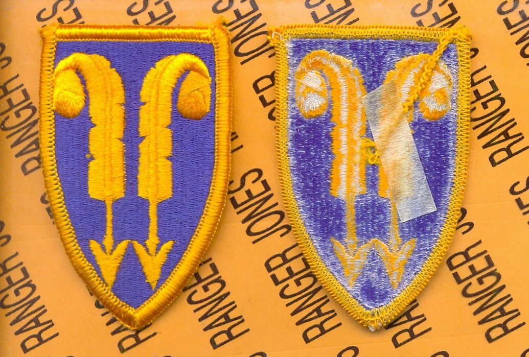 US Army 22nd Field Army Support Command uniform patch m/e