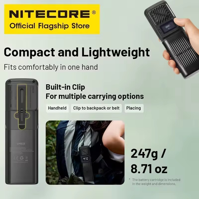 NITECORE EMR23 Portable Outdoor Multipurpose Repeller Ultrasonic Function USB