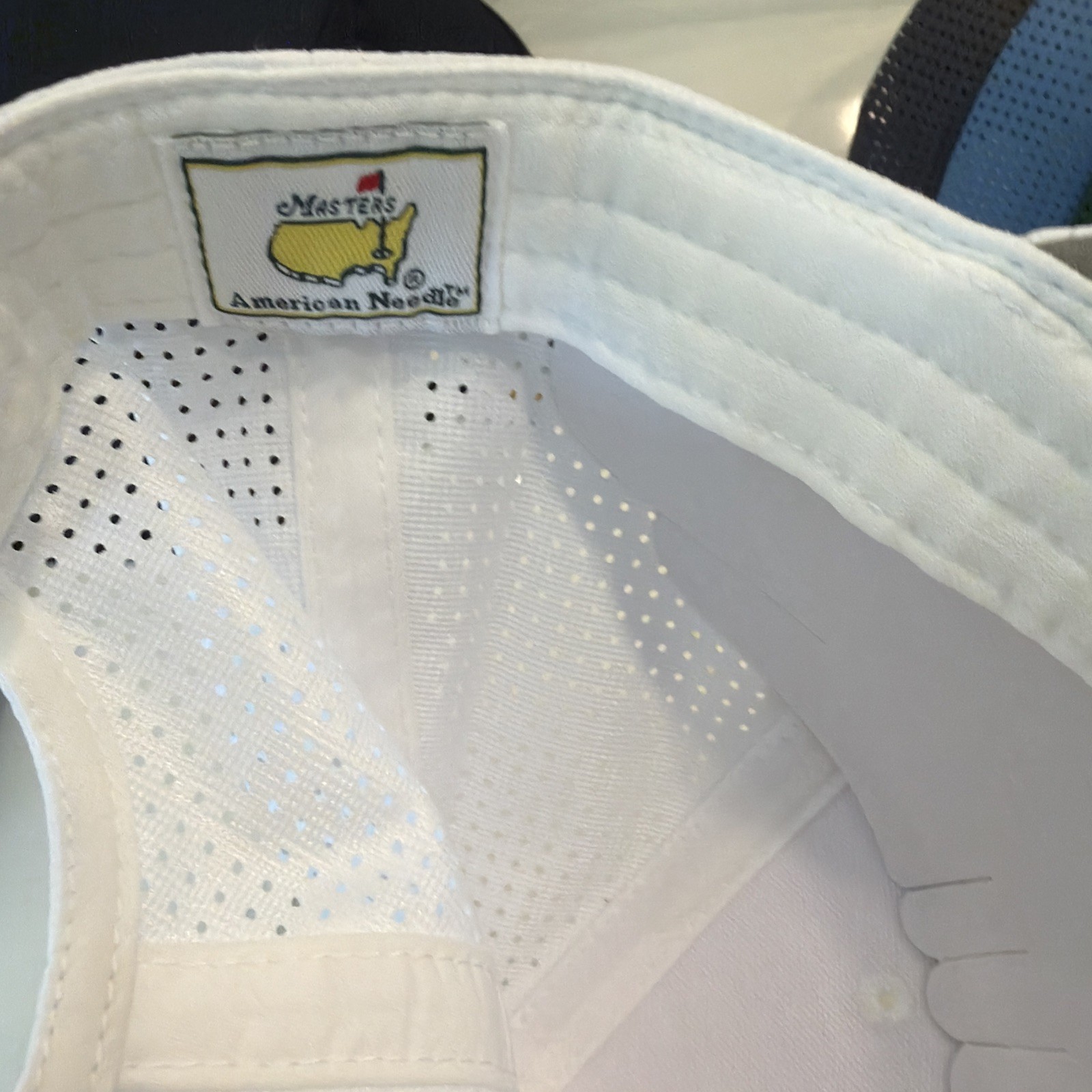 Brand New 2026 White Masters Golf Tech Mesh Hat from Augusta National