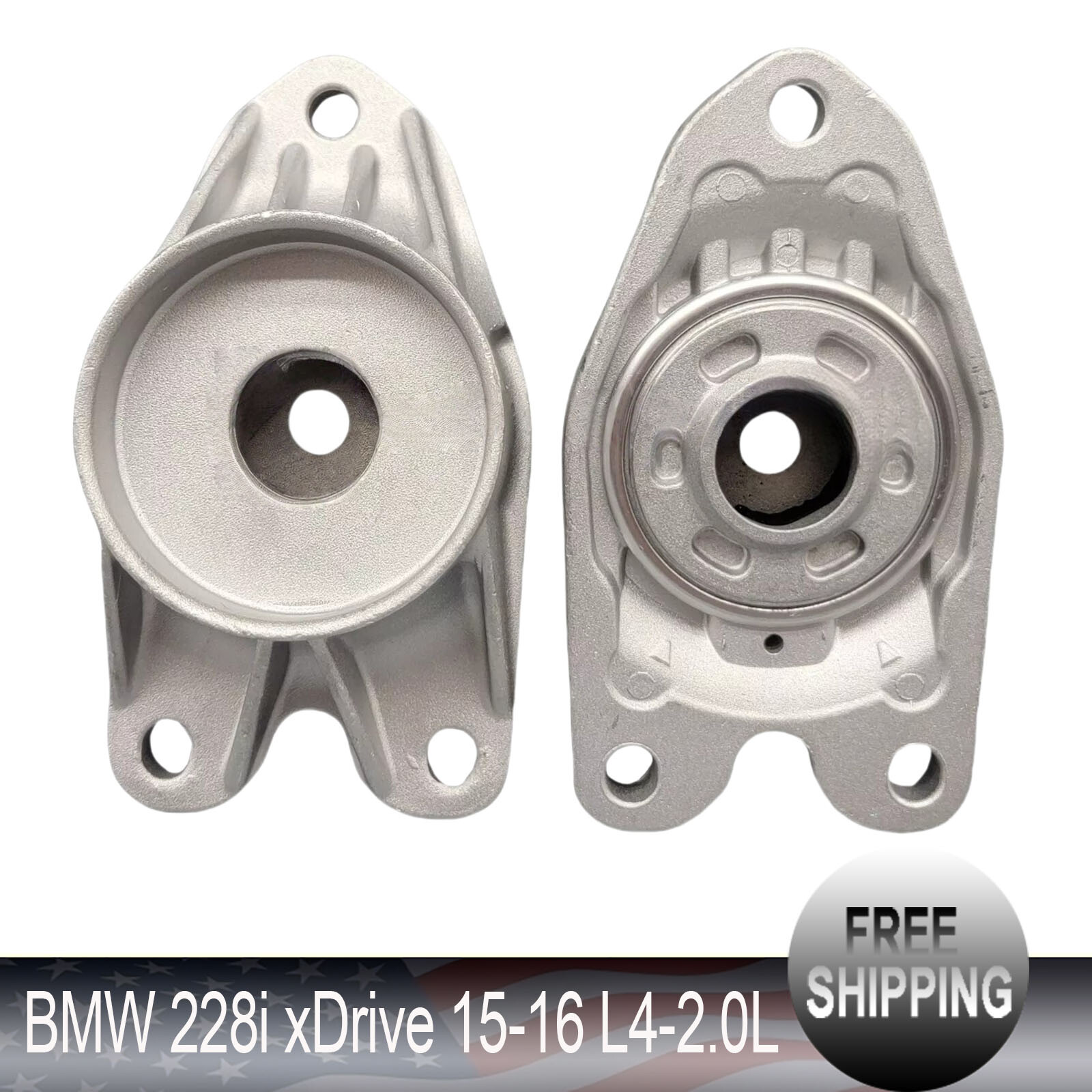 2X Rear Suspension Shock Absorber Strut Mount For BMW F20 F21 F30 228i 320i 328i