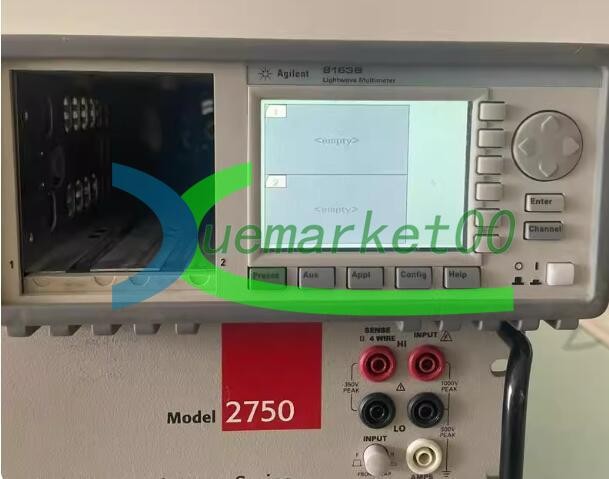 ONE Agilent 8163B optical power meter used