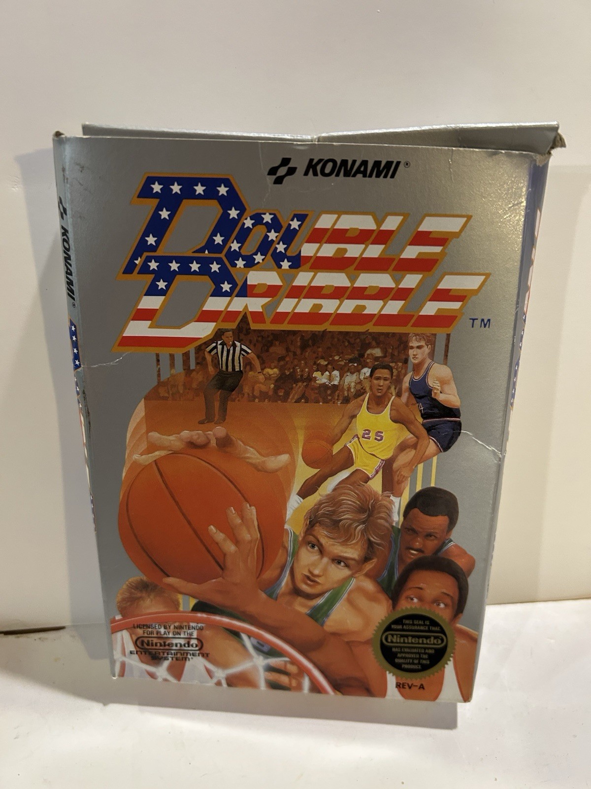 NES Double Dribble Box Only
