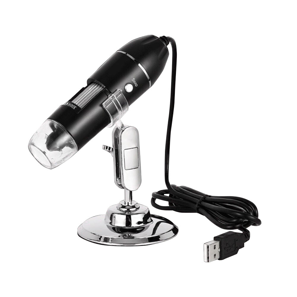 1600X Microscope 8LED Camera Magnifier Tool USB Digital for Android Mac Widows