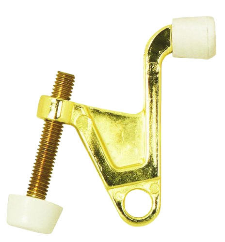 (5 Pack) Bag Of 15 Hinge Pin Door Stops Brass Plated B23-CP221-DB