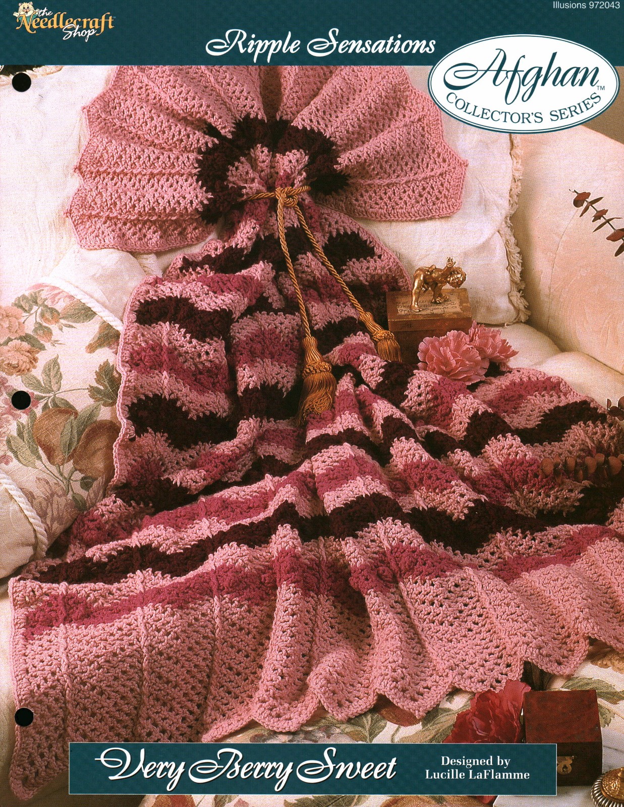 Very Berry Sweet - Ripple Sensations | Needlecraft Shop Afghan Series 972043