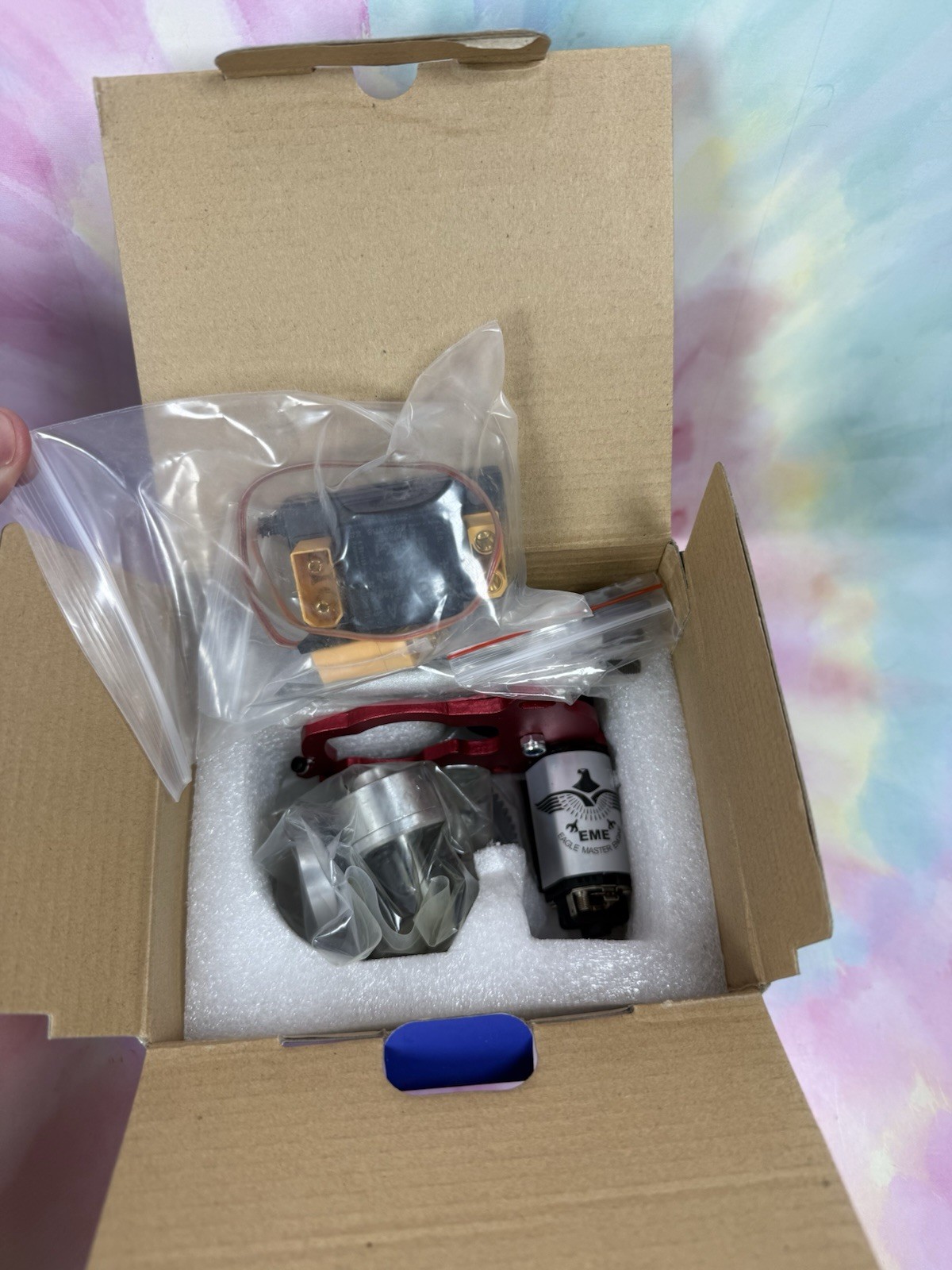 EME  RC ENGINES ON BOARD STARTER KIT FOR EME35, DLE30, 35RA ETC  NEW IN OPEN BOX