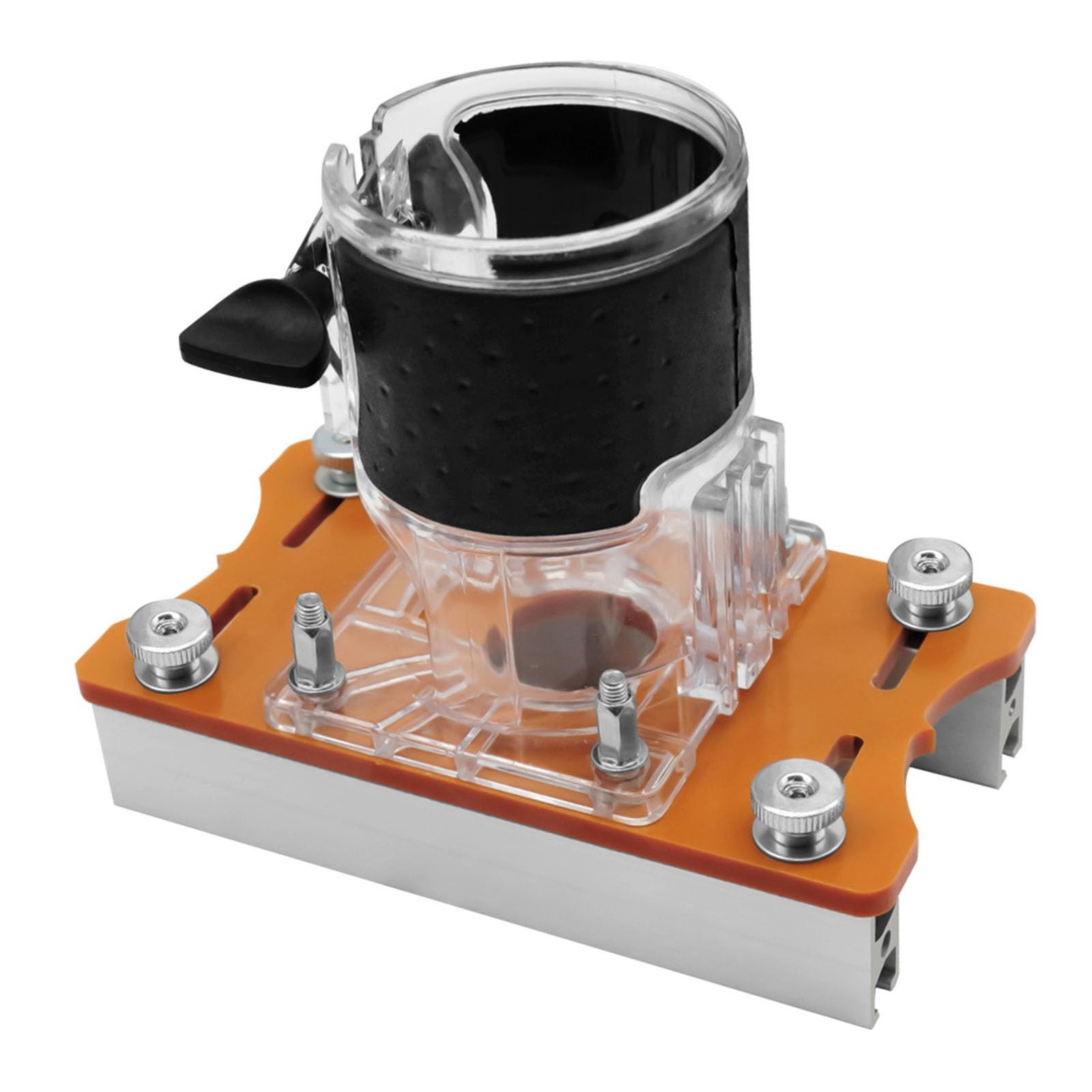 Wood Trimmer Router Base, 2 in 1 Compact Wood Palm Router Base Router Slottin...