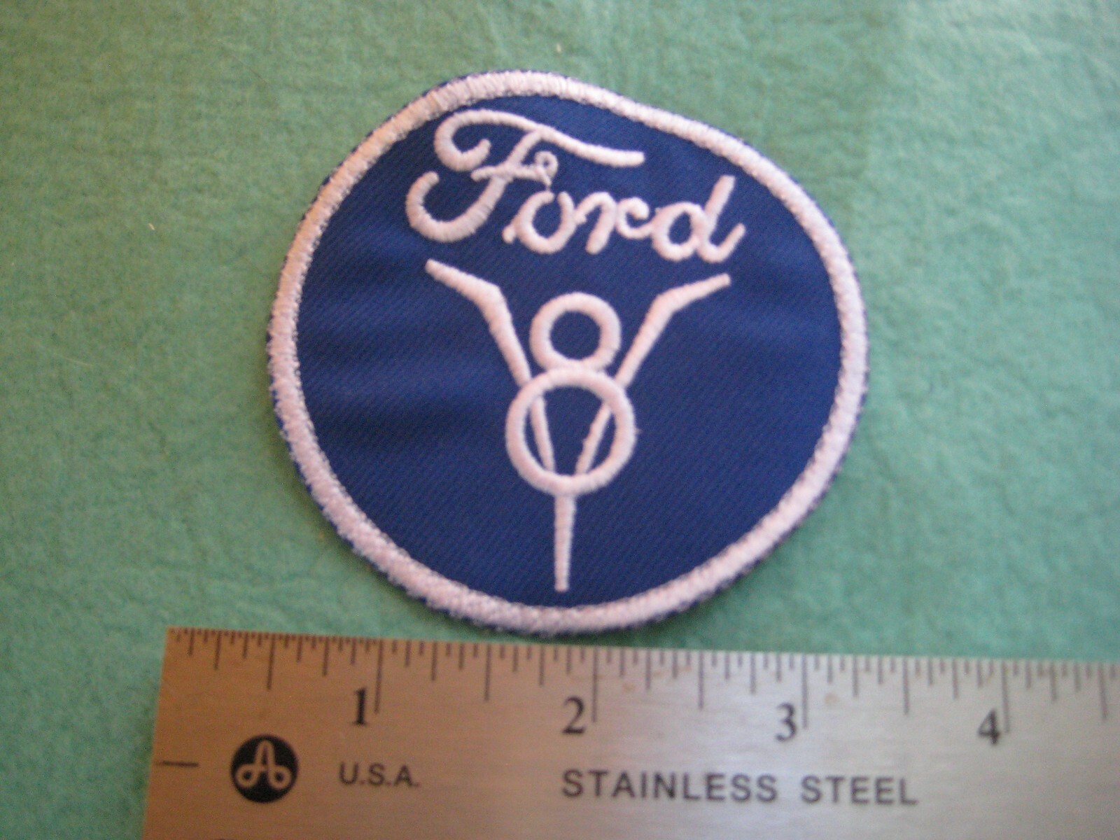 Ford V8 Flathead Racing Team Service Parts Dealer Hat Patch