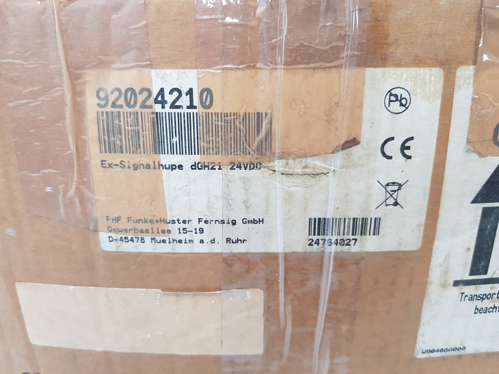 FUNKE+HUSTER-FERNSIG DGH21 Signal Hooter 24V DC