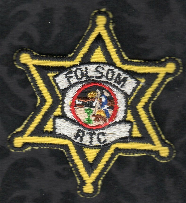 👀🤔😍👍   Folsom California RTC ( " Return To Custody " ) Cap Hat Patch  2-3/8"